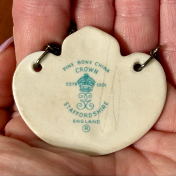 Antique Staffordshire Decanter Tag Whisky - Picture 2 of 2